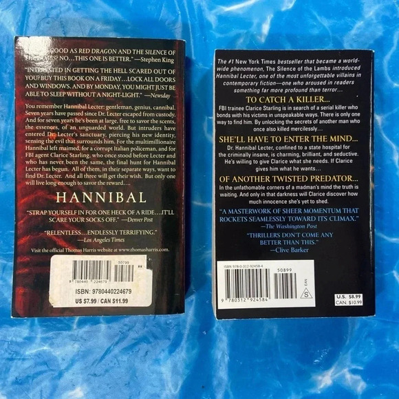 Paperback Novels - The Silence of the Lambs & Hannibal  - - Picture 4 of 8